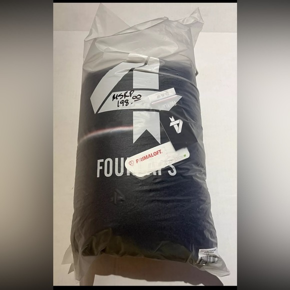 FourLaps Polar Quilted Sherpa Reversible Jacket Large Cornflower/Navy NWT $198 - Picture 3 of 5